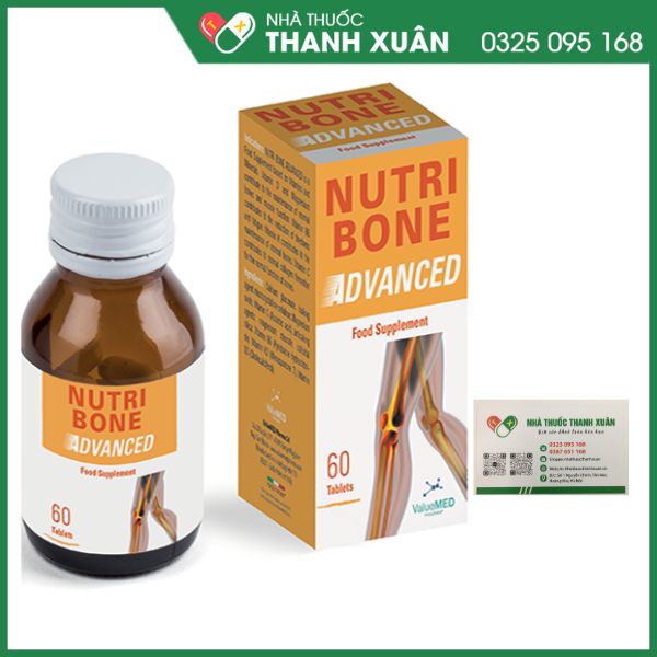 NUTRI BONE - Viên uống bổ sung canxi, giúp xương chắc khỏe